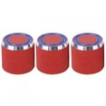 thumbnail image 3 of 3Pcs Electric Guitar Control Knob Red Metal Bass Musical Instrument Accessories 6mm, 3 of 8