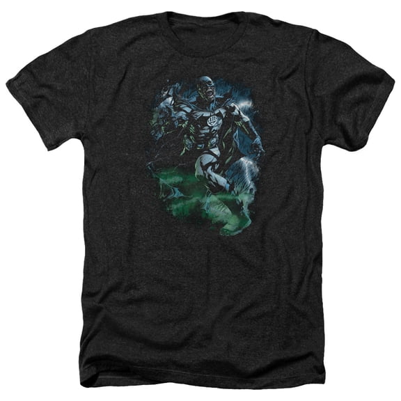 Green Lantern - Black Lantern Batman - Heather Short Sleeve Shirt - X-Large
