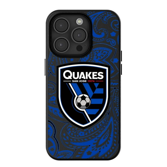 Keyscaper  Black San Jose Earthquakes iPhone Magnetic Bump Case