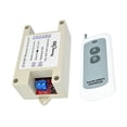thumbnail image 1 of 5 V 2 canales 433 m de 2 botones de telemando blancos + módulo receptor Instalación eléctrica yotijar Interruptor de relé, 1 of 9