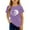 Purple, variant on Tiijoy Toddler Girl's T Shirt Horse Graphic Short Sleeve T-Shirt Crew Neck Casual Tshirt, Sizes 3-4T