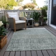 thumbnail image 3 of Dalyn Rugs Machine Washable Indoor/Outdoor Chantille Aqua 2'6" x 3'10" Rug, 3 of 9