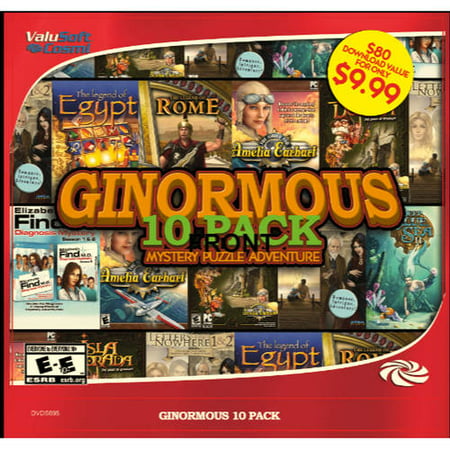 Ginormous 10-Pack Mystery Puzzle Adventure (Best Games For Windows 10 Pc)