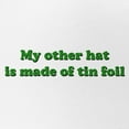 thumbnail image 2 of CafePress - Other Hat Made Of Tin Foil - Adjustable Unisex Printed Trucker Hat with Mesh Back, 2 of 8