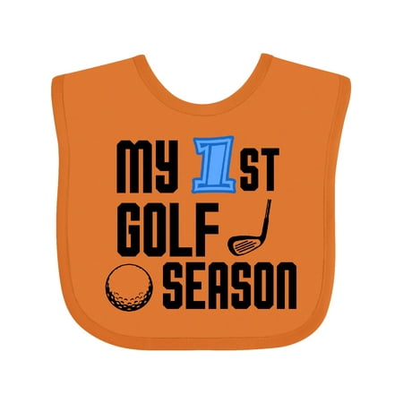 

Inktastic My 1st Golf Season Gift Baby Boy Bib