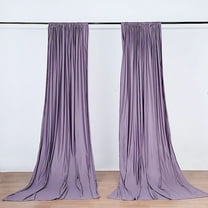 Balsa Circle 10 feet x 10 feet Polyester Professional Backdrop Curtains Amethyst