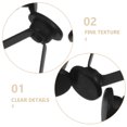 thumbnail image 4 of Miangastore 12 Pcs Verrous de Cordon en Métal Noir pour Aglets en Alliage de Zinc DIY avec Design Durable Longueur Réglable, 4 of 9