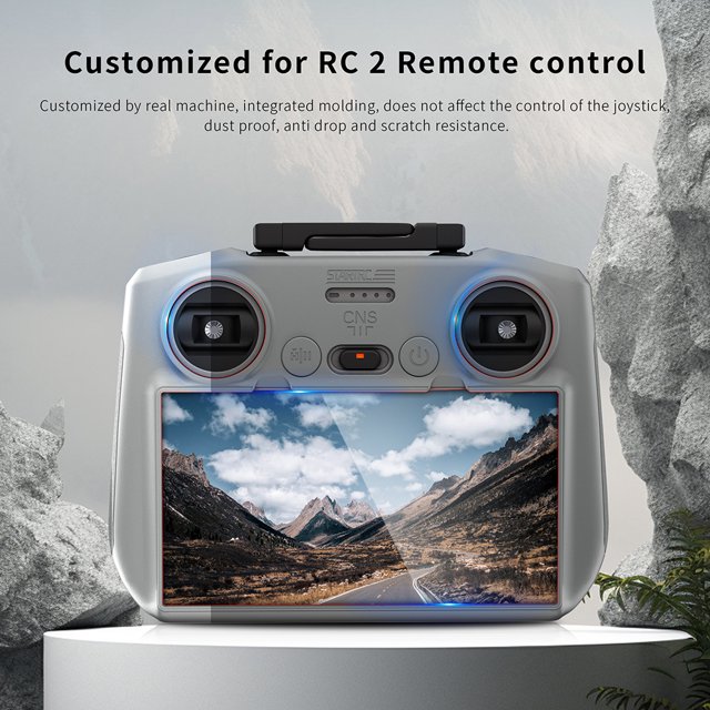 Cubierta Protectora De Silicona Funda protectora para controlador, cubierta anticolisión para controlador RC para DJI Air 3 RC 2