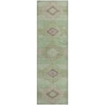 thumbnail image 2 of Addison Rugs Mayfield Premium Machine Washable Transitional Aztec Green Runner Rug, 2'3" x 7'6", 2 of 6