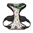 thumbnail image 5 of Picia Winter Christmas And New Year Deer No-Pull Dog Harness Reflective Front Clip Vest with Handle,Step-in Air Dog Harness,Adjustable 2 Metal Rings 4 Buckles,Easy to Put on & Take Off, 5 of 9