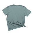 thumbnail image 3 of T-shirts pour Femmes Trapstar T-Shirt Imprimé pour Femmes Décontracté Graphique Filles Juniors Manches Courtes T-Shirt Fantaisie Hauts avec Col Rond (Turquoise, P), 3 of 3