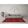 thumbnail image 3 of Ahgly Company Indoor Round Persian Red Traditional Area Rugs, 3' Round, 3 of 4