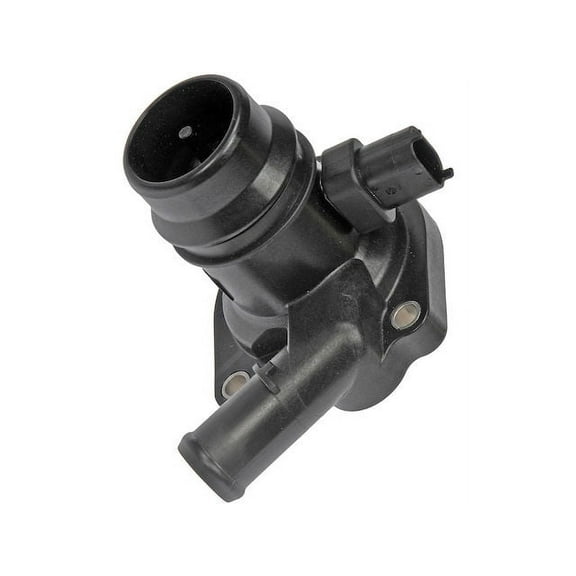 Water Pump Engine Coolant Thermostat Housing Assembly - Compatible with 2013 - 2021 Buick Encore 2014 2015 2016 2017 2018 2019 2020