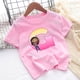 thumbnail image 3 of Gabbys Dollhouses camiseta con letras A B C para niños, combinación de nombre, ropa informal Kawaii de dibujos animados, Tops Harajuku para niñas, 3 of 5