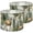 Color 2, variant on Linen Drum Lampshades Antlered Deer Floral Vintage White Grey 13"x13"x10" Light Shade for Table Lamps Floor Lamps Drum Lamp Shades Lampshade Replacement Assembly Required
