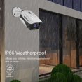 thumbnail image 2 of 2MP 1080P Full HD Cámara de seguridad IP66 Vigilancia exterior impermeable, 2 of 8