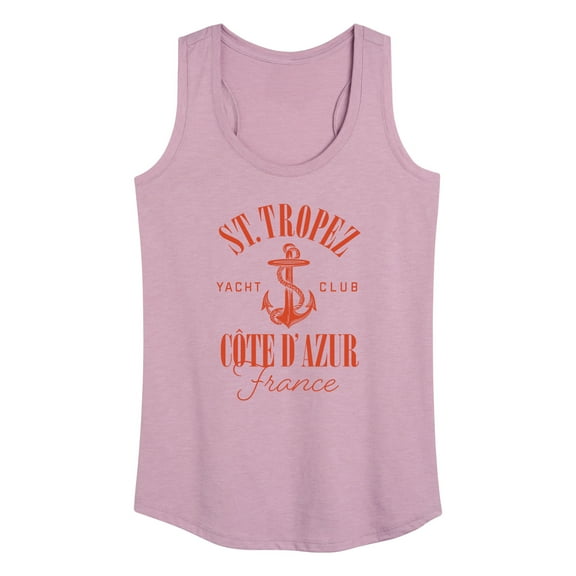 Instant Message - St. Tropez Yacht Club  - Women's Racerback Tank Top