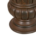 thumbnail image 4 of Christopher Knight Home 22.44" Fluted Pedestal Urn Planter, MGO Outdoor Flower Pot, Antique Bronze, 4 of 11