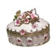 thumbnail image 5 of Joyero de recuerdo, organizador de joyas, caja de baratijas, estuche de almacenamiento de aleación para anillos Blanco, 5 of 9