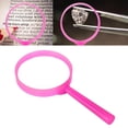 thumbnail image 4 of Magnifying Glass, HD Mini Handheld Magnifier High Magnification Factor  Transmittance  For Reading Pink, 4 of 8