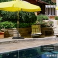 thumbnail image 3 of Costway Base Carrée de Parasol de Patio 20 Pouces, Lestée, 35 Lb, Support de Marché Extérieur, Patins, 3 of 10