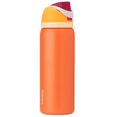 thumbnail image 2 of Owala FreeSip Stainless Steel Water Bottles, 946 mL (32 oz.), 2-Pack, Orange and Raspberry, 2 of 3