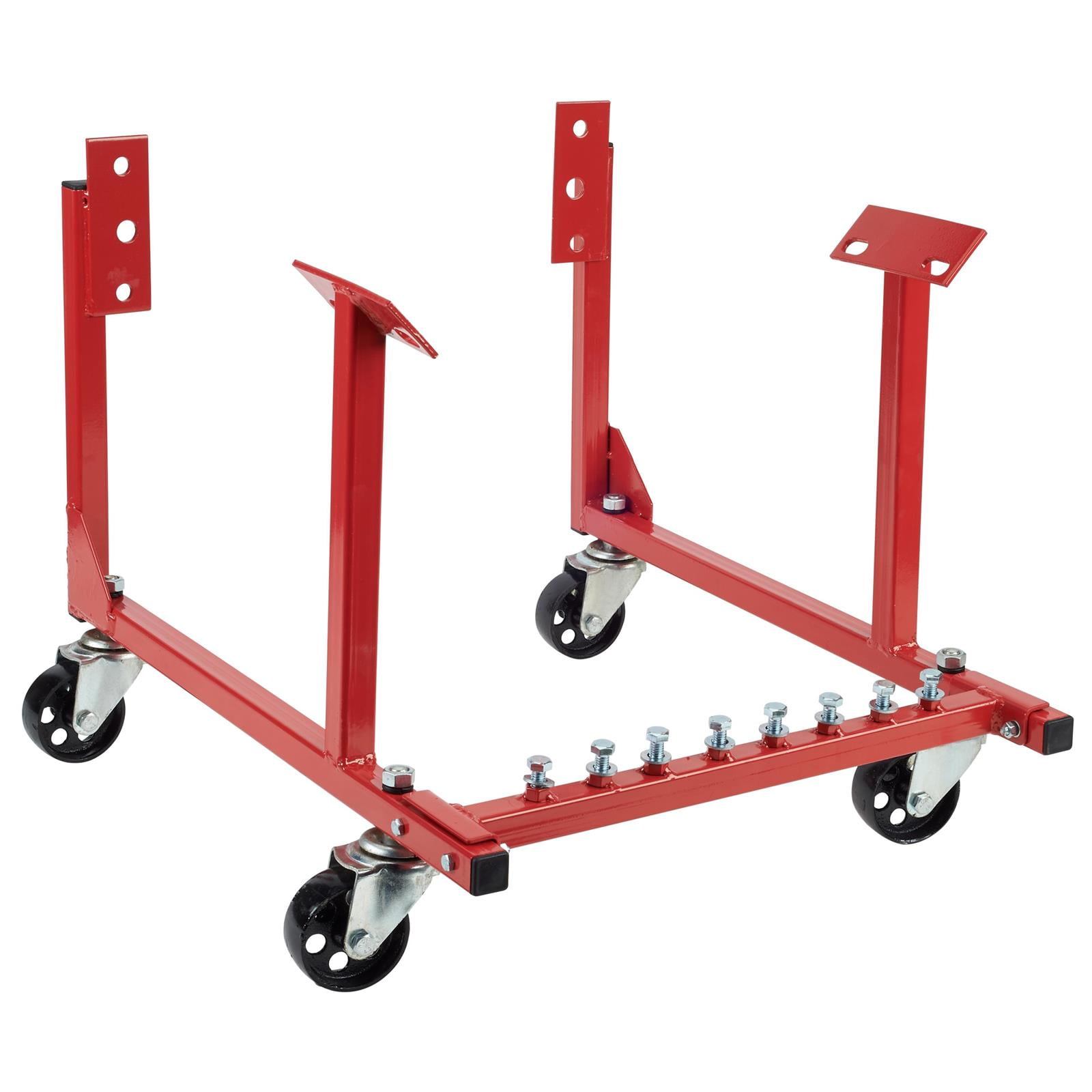 Rolling Chevy V8 Engine Cradle Storage Stand with Caster Wheels