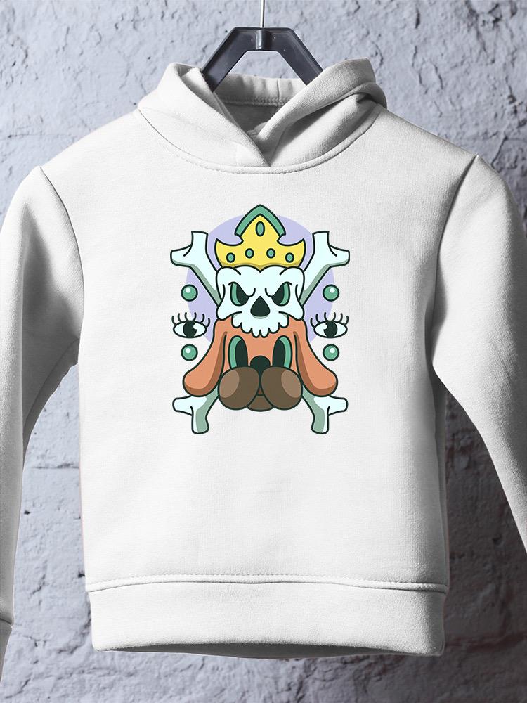 Skull With Dog Modern Style  Hoodie Toddler -Image by Shutterstock,  5 Toddler - image 3 of 4