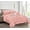 Dusty Rose, variant on Elegant Comfort 10-Piece Bed-in-a-Bag, Multi-Ruffle Comforter Set, Includes Bed Sheet with Double Sided Storage Pockets & Decorative Pillows, Multi-Ruffle Comforter Queen Dusty Rose