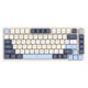 thumbnail image 1 of [Arándano ruso] Attack Shark K85 e-Sports teclado con eje magnético personalizado PBT keycap modo RT 68 teclas RGB recorrido tecla ajustable (Azul), 1 of 9