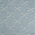thumbnail image 3 of Embroidered Sheer Two Panel Curtains, 52" x 96", Light Blue by Blue Nile Mills, 3 of 5