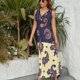thumbnail image 3 of Paisley Print Vestido Sin Mangas Vestidos Para Mujer, Vestido Suelto De Verano 2025, 3 of 5