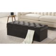 thumbnail image 2 of Arlo Tufted Storage Bench Dark Charcoal Grey, 2 of 11