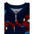 thumbnail image 3 of Spider-Man Toddler Boys One Piece Sleeper Pajamas, Sizes 12M-5T, 3 of 4