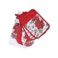 thumbnail image 1 of 5 Pc Kitchen Set (Poinsettia Print), 1 of 1