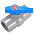 thumbnail image 4 of Unique Bargains Ball Valve, 50mm ID  PVC Socket End Valve for Aquarium Setup, Sump Pump, Pool, Garden Sprinkler Gray Blue, 4 of 6