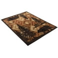 thumbnail image 5 of Mayberry Rug Sunset Valley Little River Brown Lodge Area Rug 5'3"x7'3", 5 of 5