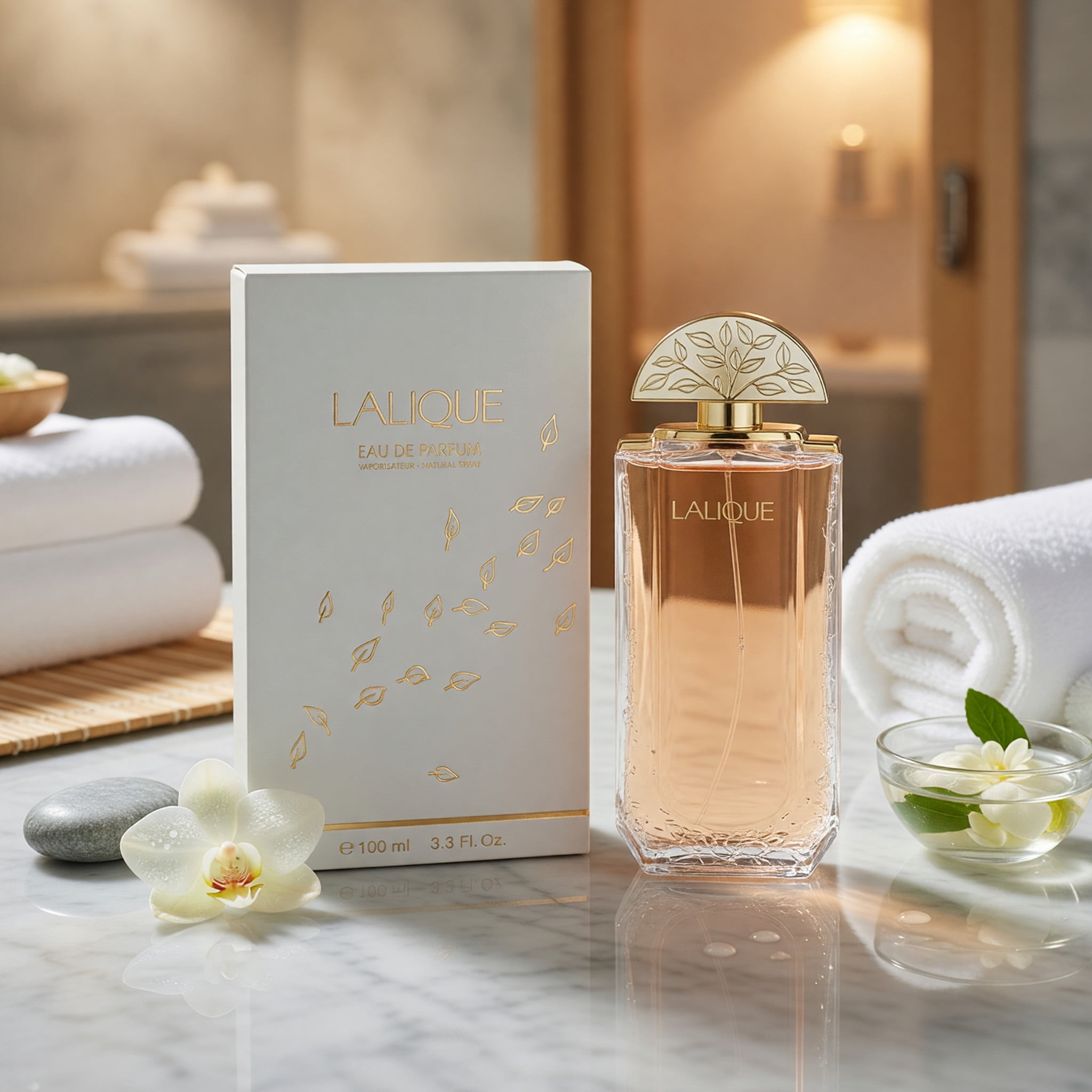 Lalique Eau De Parfum Spray for Women, IRIS Fragrance, 3.4 Oz