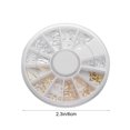 thumbnail image 2 of SHOWERORO Women Nail Accessories 1 Set Metal Rivet Studs Assorted Grids for Nail Decoration and Body Art Decor, 2 of 8