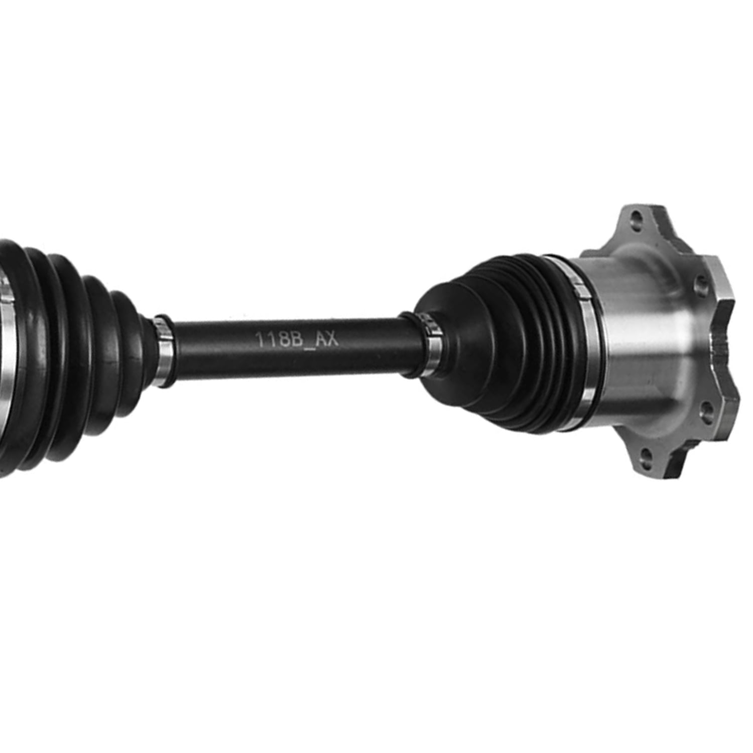 Detroit Axle - Front CV Axle Shafts for Chevy Tahoe Avalanche Silverado Suburban GMC Sierra Yukon XL 1500 Cadillac Escalade ESV EXT [6 Lugs] CV Axle Shafts Assembly Pair Replacement