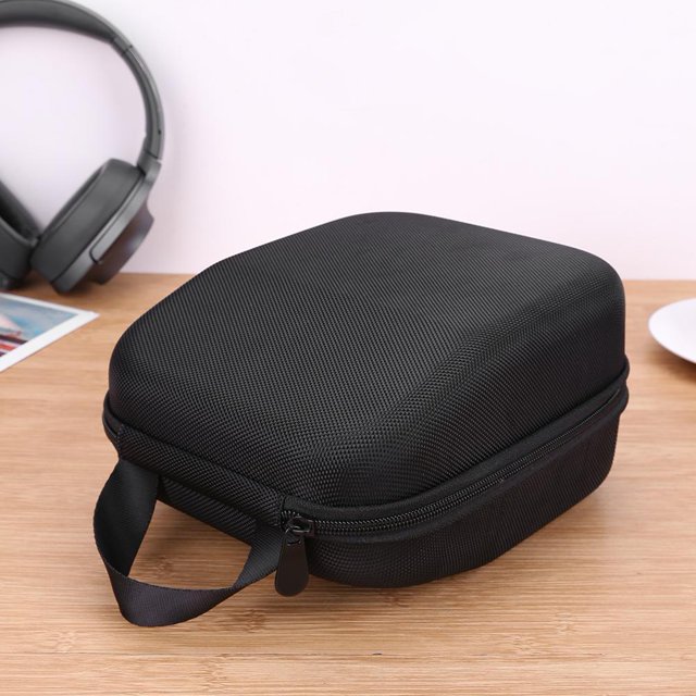 Caja de viaje de estuche rígido de almacenamiento de 3 piezas para Sennheiser HD598 HD600 HD650