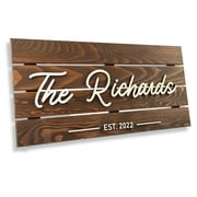 Custom Wood Sign Personalized Gifts (L - 28X13")