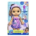 thumbnail image 3 of Baby Alive Glam Spa Baby Doll, Mermaid, Color Reveal Nails and Makeup, Kids 3 and Up, Brown Hair, 3 of 11