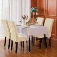 thumbnail image 2 of Subrtex Dining Chair Slipcovers Jacquard Damask Washable Chair Cover, 2 of 6