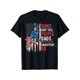 thumbnail image 1 of Camiseta 100 % algodón con el mensaje "Las armas no matan gente". Humor para papás con hijas guapas., 1 of 7