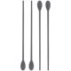 thumbnail image 1 of 2 pares de cucharas de silicona para remover, cucharas de doble extremo, varillas para remover, palillos multiusos, 1 of 8