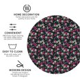 thumbnail image 3 of Sigee Daisies Flowers for Water-Resistant, Heat-Resistant, Non-Slip Leather Coasters Set, Ideal for Coffee Table, Office, Bar, Home Decor-Round Shape, 3 of 6