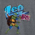 thumbnail image 3 of Teenage Mutant Ninja Turtles: Mutant Mayhem - Leonardo AKA Leo - Team Turtles - Men's Long Sleeve T-Shirt, 3 of 5