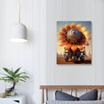 thumbnail image 3 of JEUXUS Abstract Artwork Prints on Canvas Rusty Metal Steampunk Style Magical Realism Style for Home Decor, 3 of 4