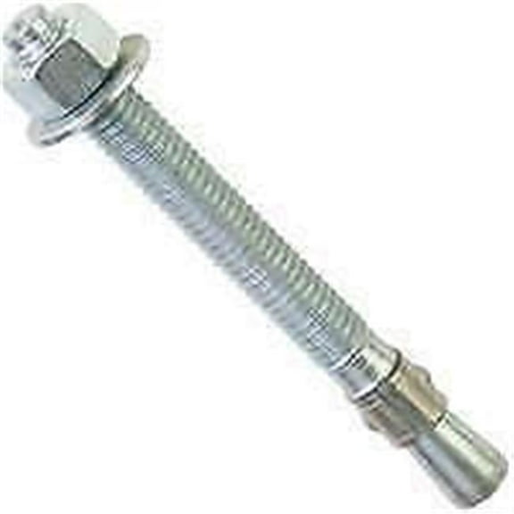 Red Head 11270 Wedge Anchor, 3/8 in x 3-3/4 in, Steel per PK 50